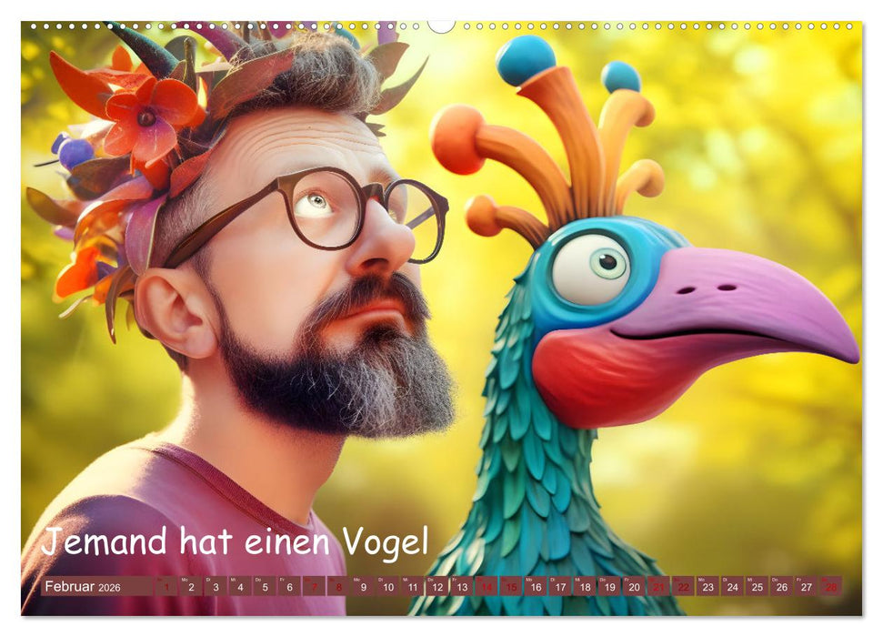 Witzige Weisheiten für Kinder (CALVENDO Wandkalender 2026)