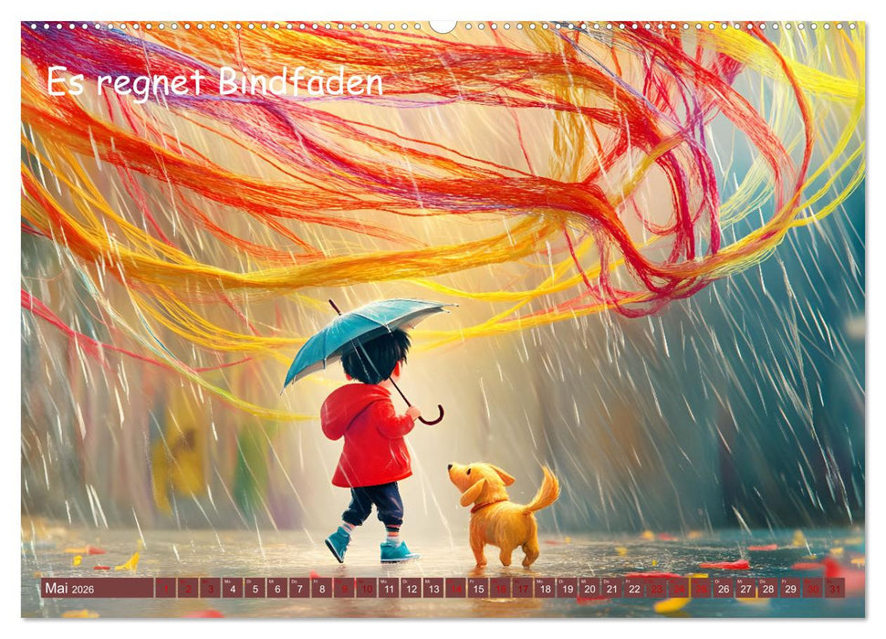 Witzige Weisheiten für Kinder (CALVENDO Premium Wandkalender 2026)