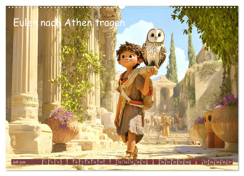 Witzige Weisheiten für Kinder (CALVENDO Premium Wandkalender 2026)