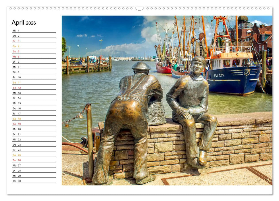Ostfriesland - maritim pur (CALVENDO Wandkalender 2026)