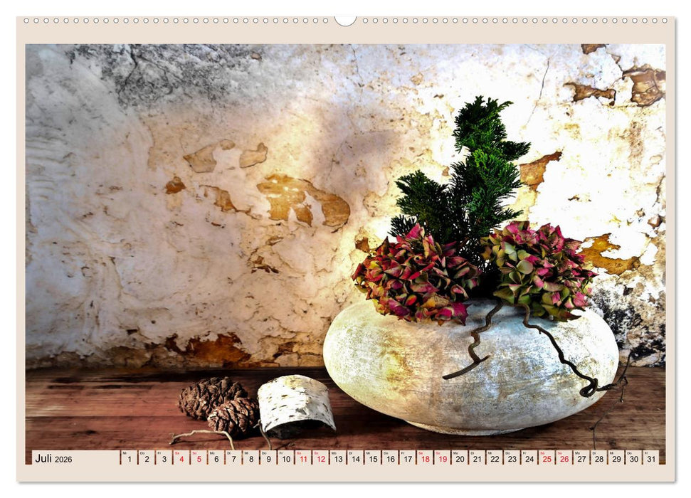 Wabi Sabi: All die schönen alten Dinge (CALVENDO Premium Wandkalender 2026)