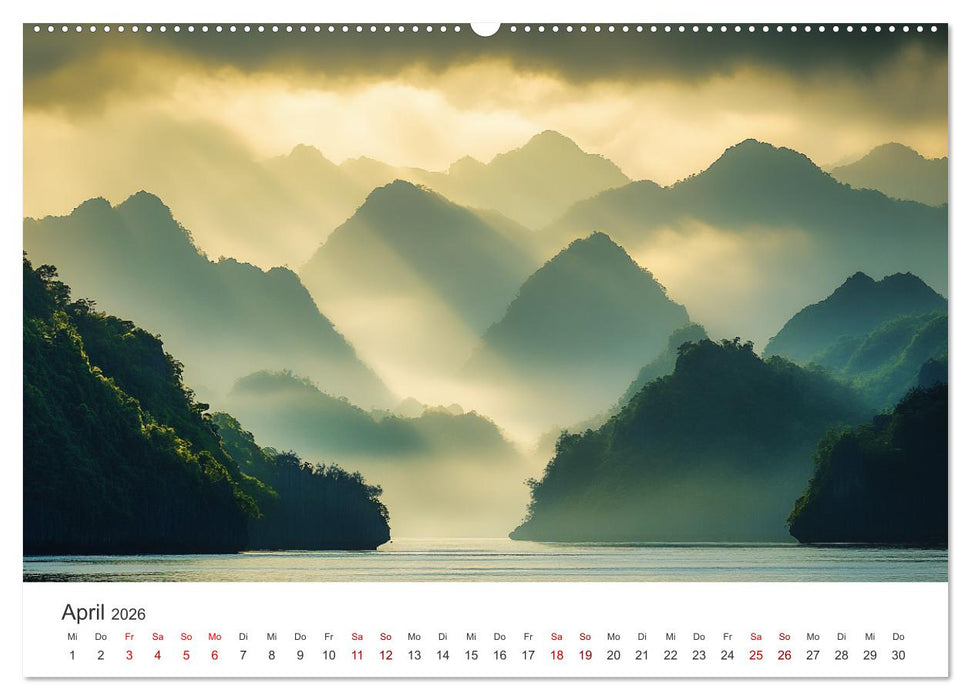 Sehnsucht nach dem Paradies - Tropische Inselträume (CALVENDO Wandkalender 2026)