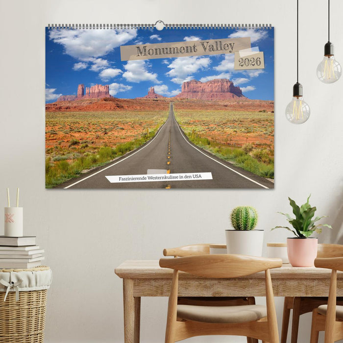 Monument Valley - Faszinierende Westernkulisse in den USA (CALVENDO Wandkalender 2026)