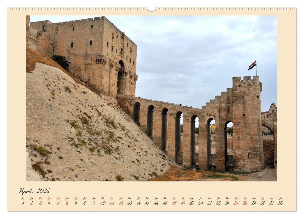 Syrien Erinnerungen Memories Dhikrayat (CALVENDO Wandkalender 2026)