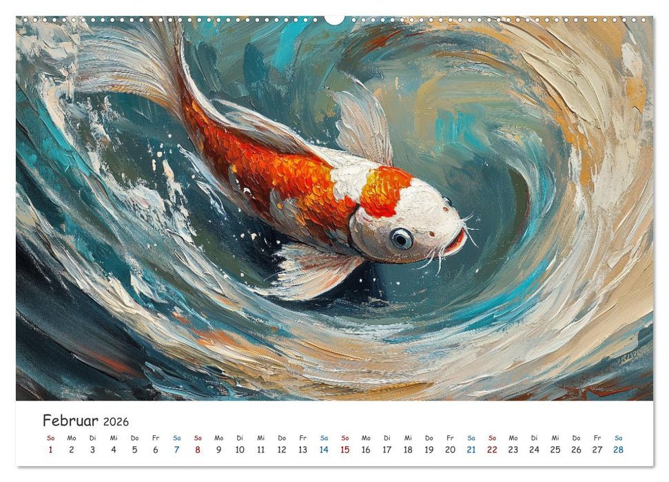 Tiere in der Kunst (CALVENDO Premium Wandkalender 2026)