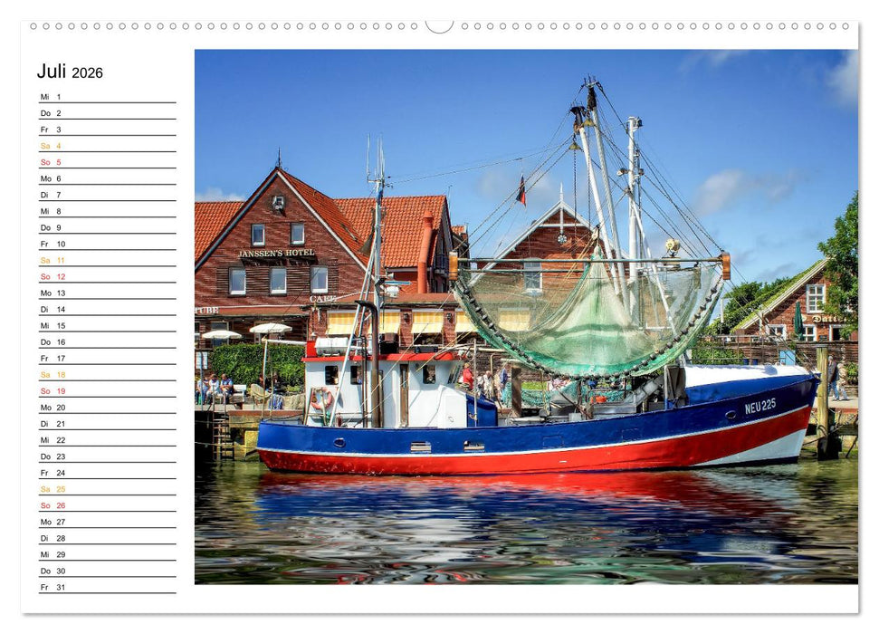 Ostfriesland - maritim pur (CALVENDO Premium Wandkalender 2026)