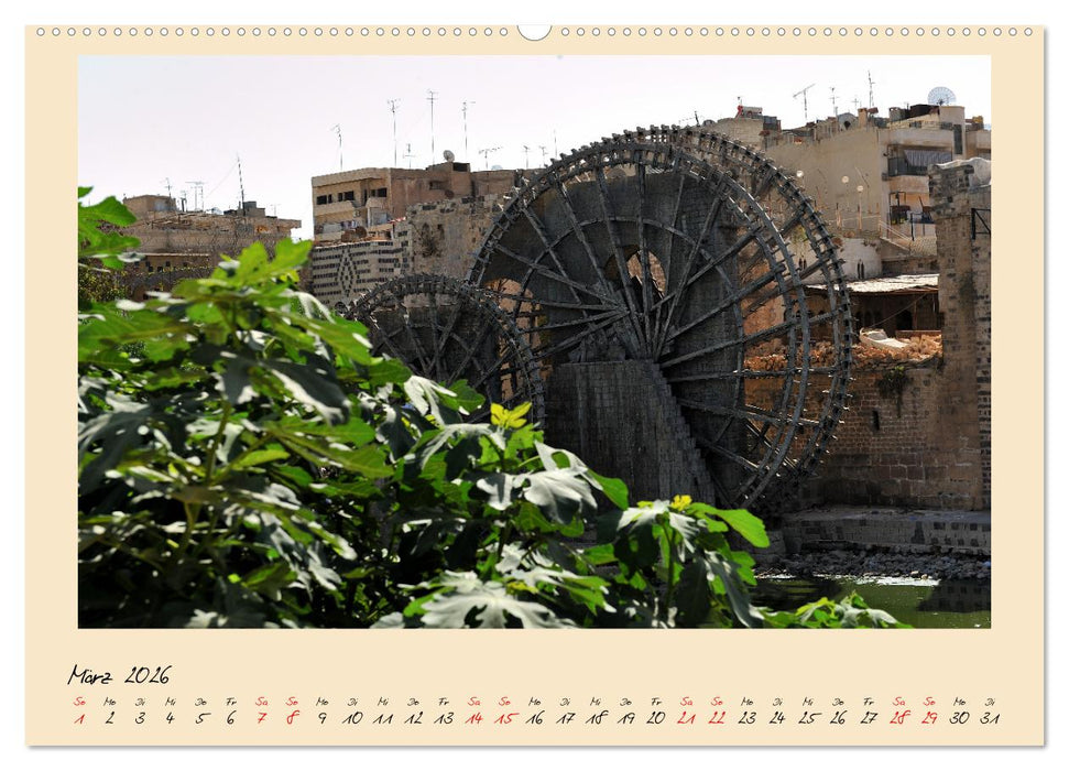 Syrien Erinnerungen Memories Dhikrayat (CALVENDO Premium Wandkalender 2026)