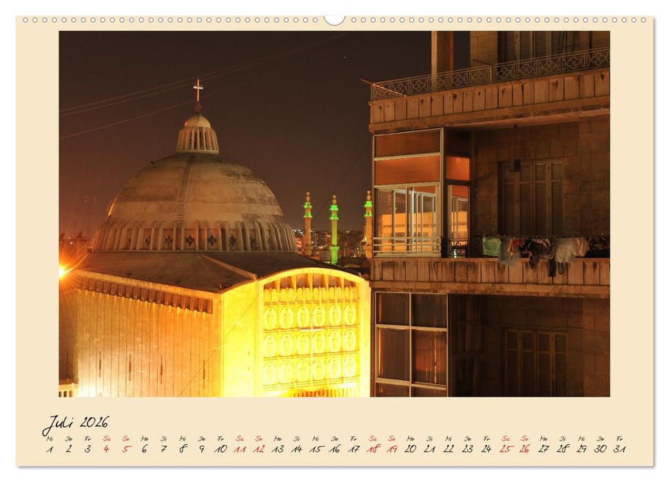 Syrien Erinnerungen Memories Dhikrayat (CALVENDO Premium Wandkalender 2026)