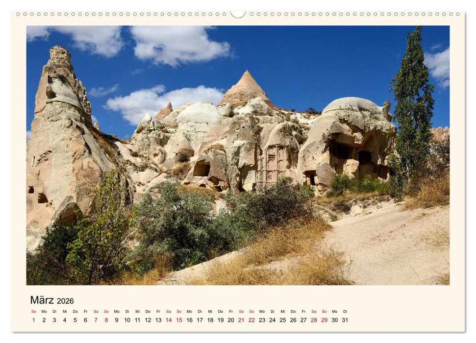 Kappadokien, im Land der Feenkamine (CALVENDO Premium Wandkalender 2026)