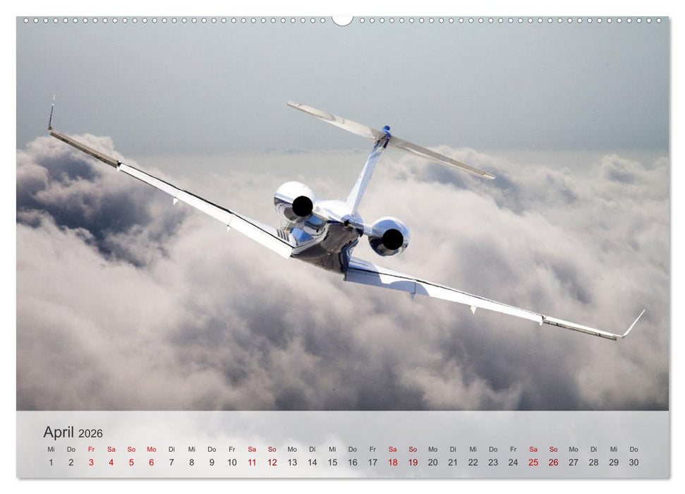 Flugzeuge über den Wolken (CALVENDO Premium Wandkalender 2026)