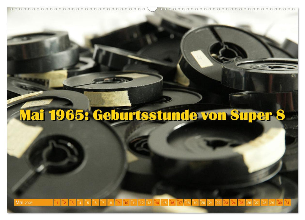Alle Macht für Super Acht (CALVENDO Premium Wandkalender 2026)