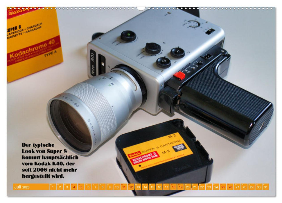 Alle Macht für Super Acht (CALVENDO Premium Wandkalender 2026)