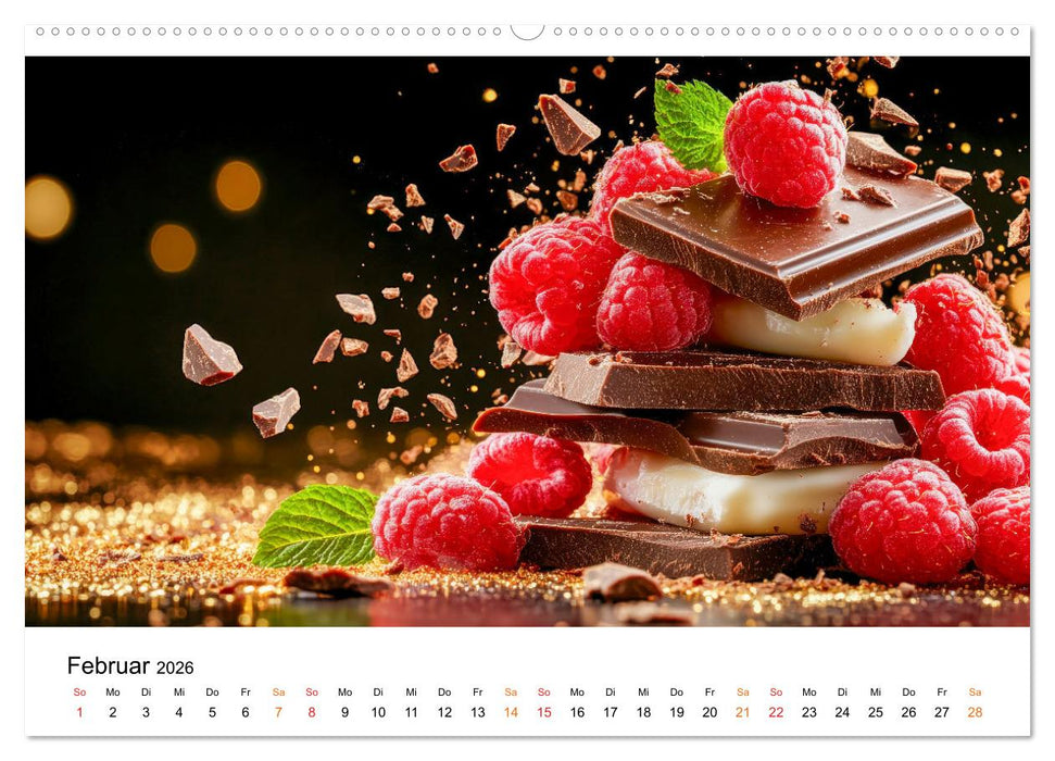 Schätze der Confiserie Kunst (CALVENDO Wandkalender 2026)
