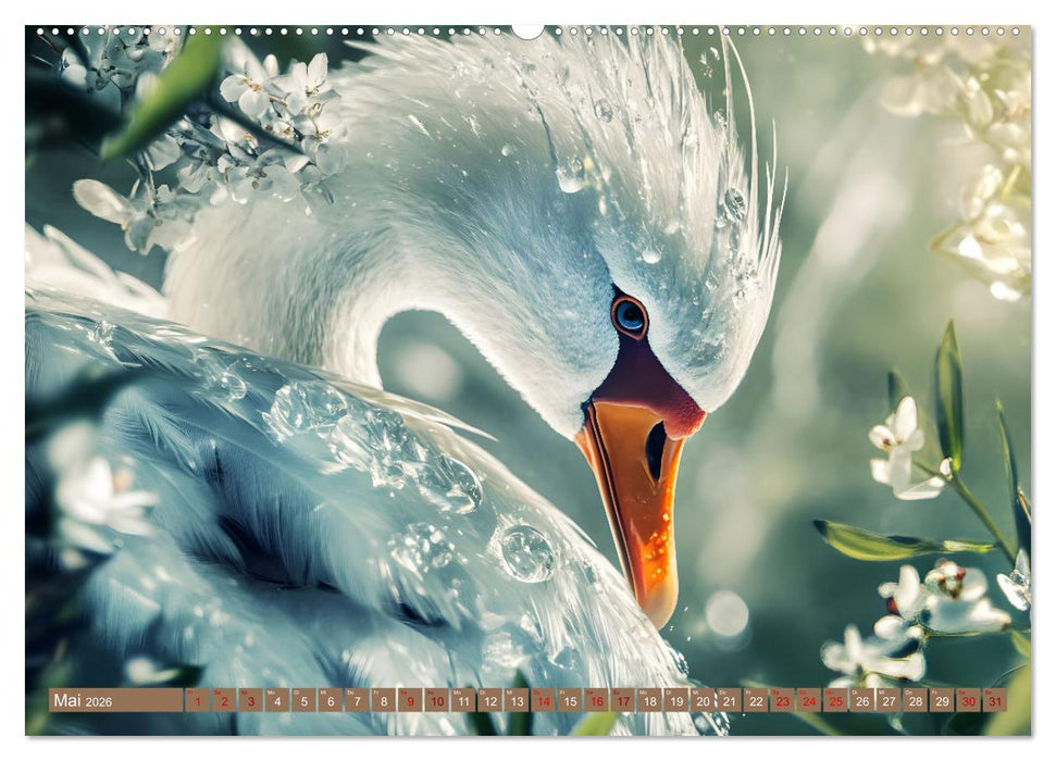 Tierische Balance (CALVENDO Premium Wandkalender 2026)