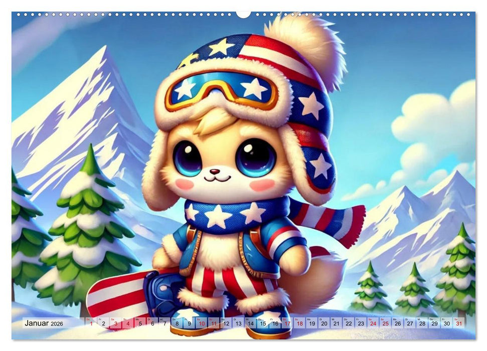 Buddy Stars - Abenteuer für Kinder (CALVENDO Wandkalender 2026)