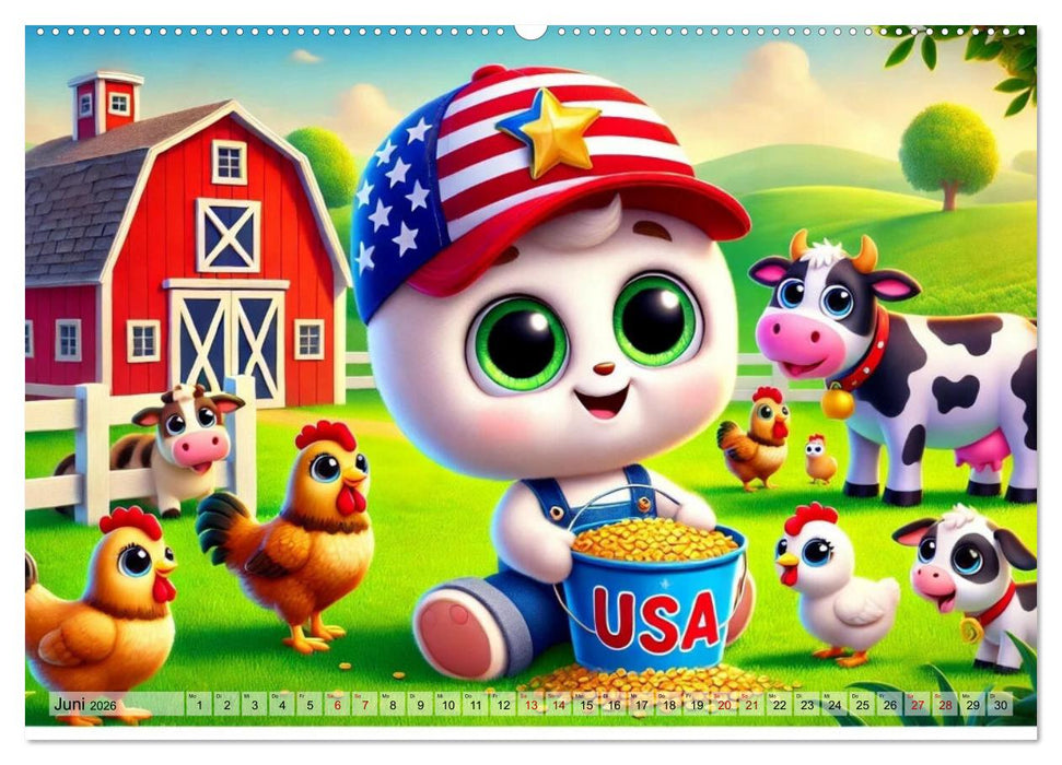 Buddy Stars - Abenteuer für Kinder (CALVENDO Wandkalender 2026)