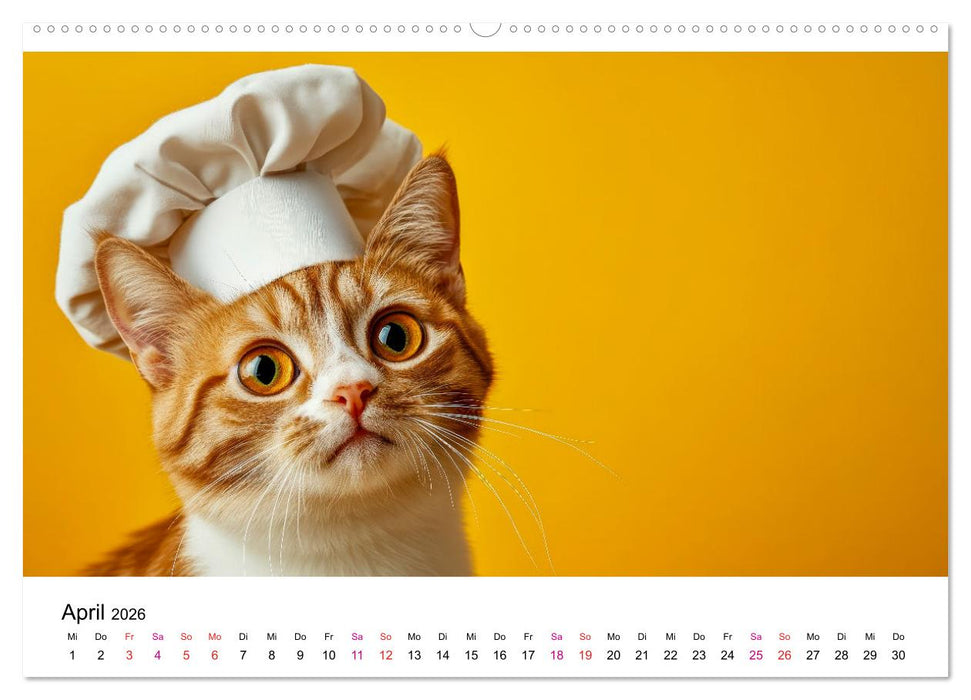 Kreativ Kalender - Tiere & eigene Ideen (CALVENDO Wandkalender 2026)