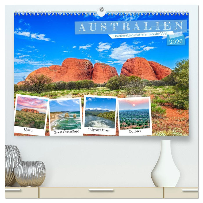 Australien - Grandiose Landschaften am Ende der Welt (CALVENDO Premium Wandkalender 2026)