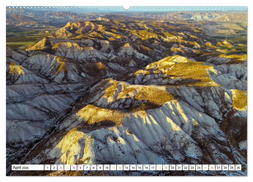 Wüsten in Spanien (CALVENDO Wandkalender 2026)