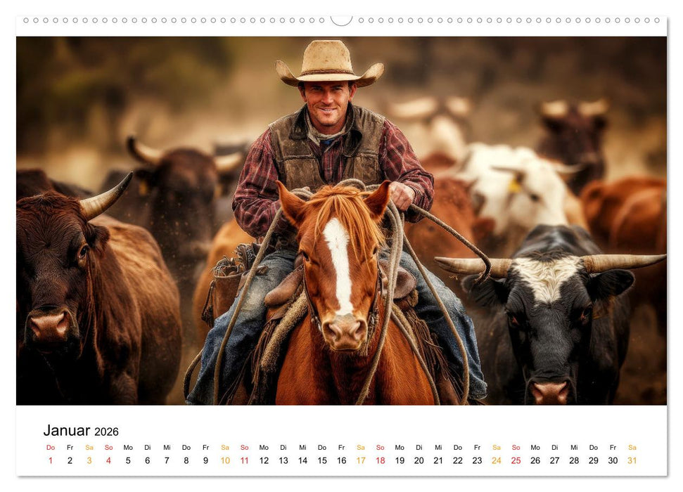 Westernwelt (CALVENDO Wandkalender 2026)