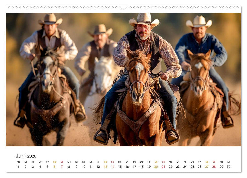Westernwelt (CALVENDO Wandkalender 2026)