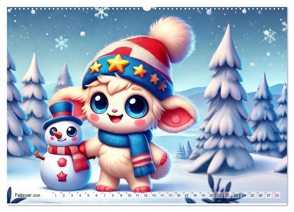 Buddy Stars - Abenteuer für Kinder (CALVENDO Premium Wandkalender 2026)