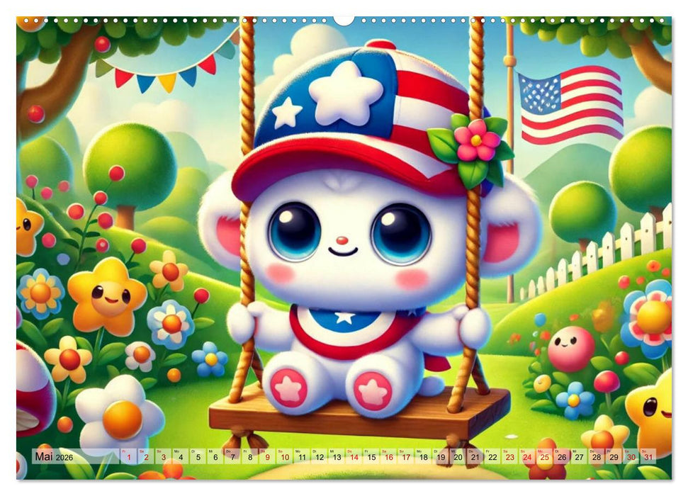 Buddy Stars - Abenteuer für Kinder (CALVENDO Premium Wandkalender 2026)