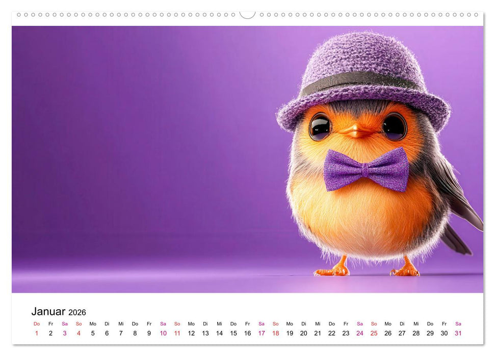 Kreativ Kalender - Tiere & eigene Ideen (CALVENDO Premium Wandkalender 2026)
