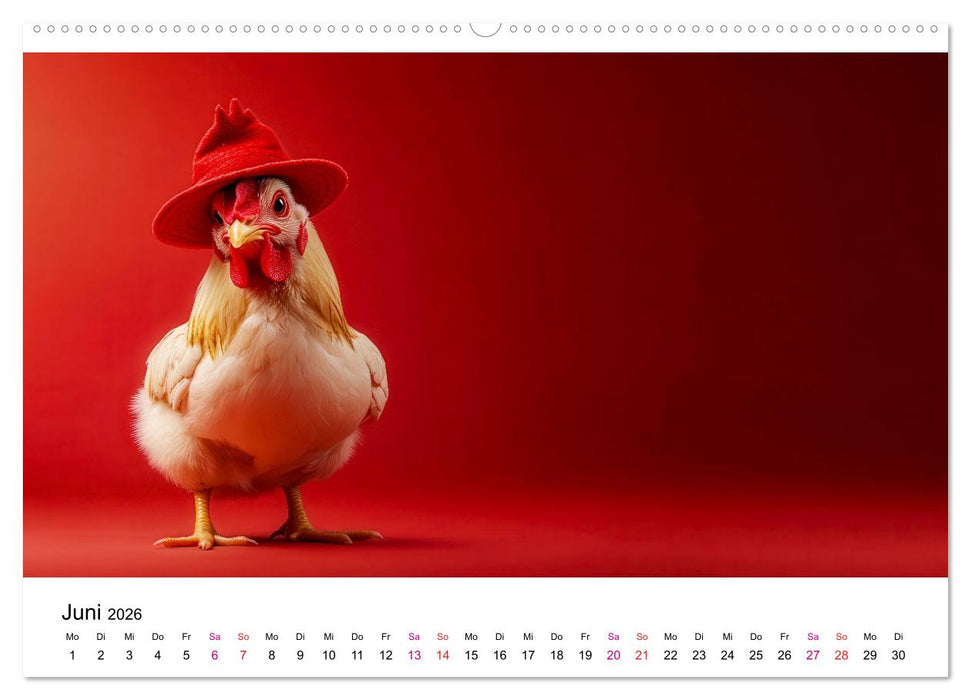 Kreativ Kalender - Tiere & eigene Ideen (CALVENDO Premium Wandkalender 2026)