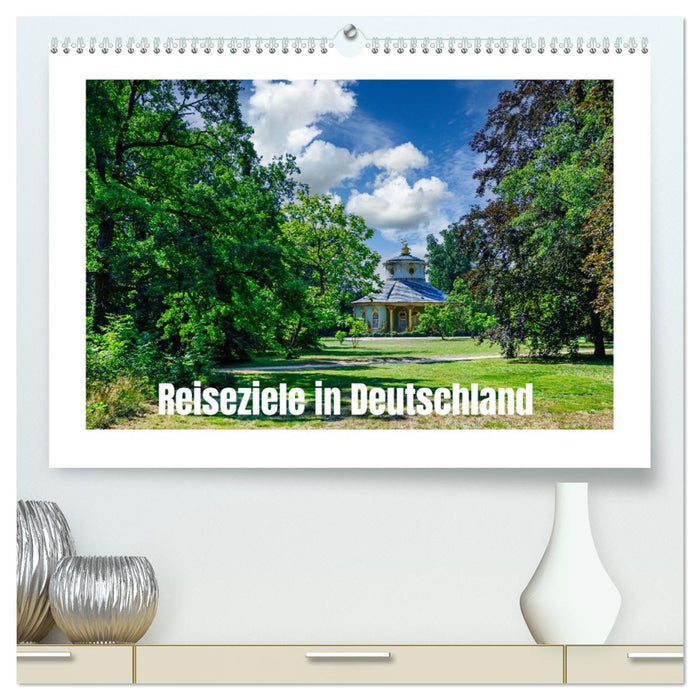 Reiseziele in Deutschland (CALVENDO Premium Wandkalender 2026)