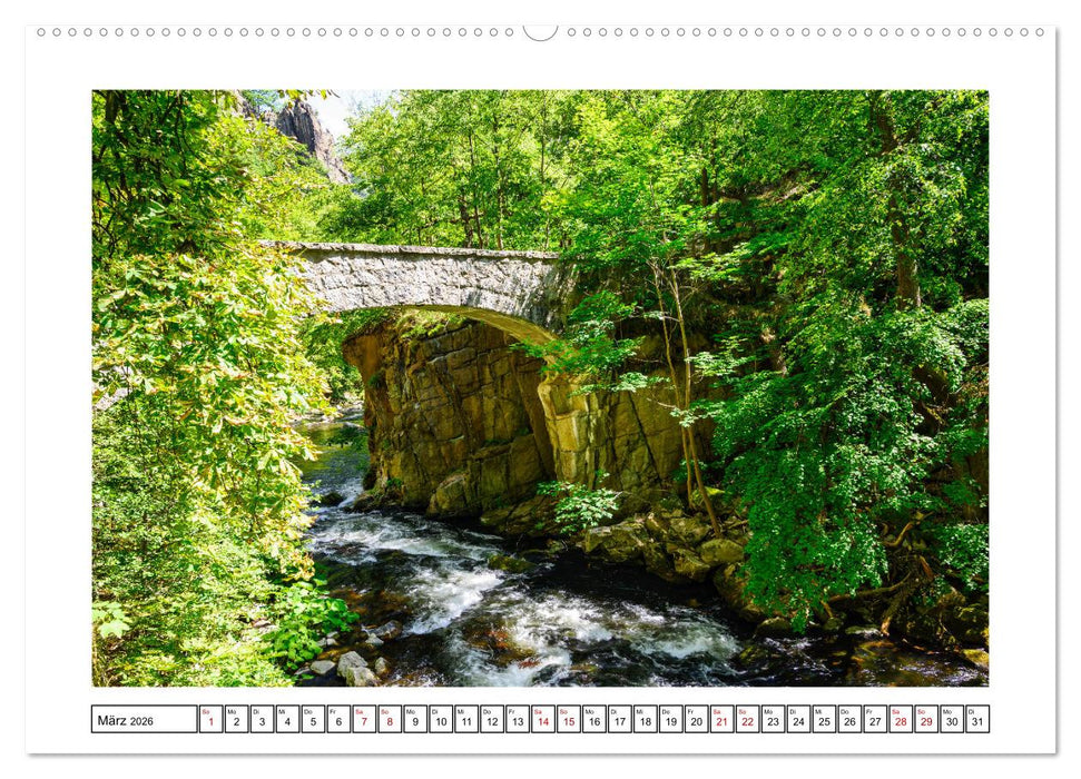 Reiseziele in Deutschland (CALVENDO Premium Wandkalender 2026)