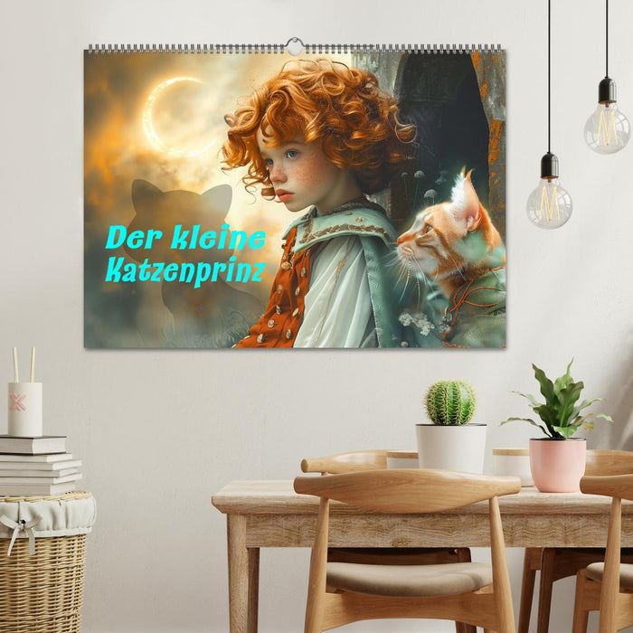 Der kleine Katzenprinz (CALVENDO Wandkalender 2026)
