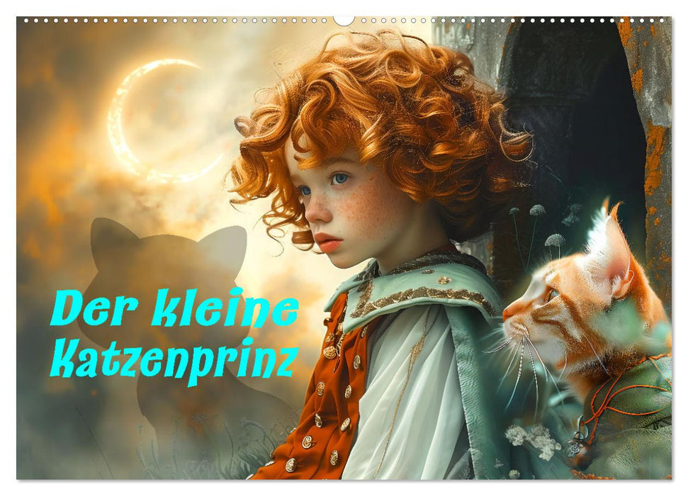 Der kleine Katzenprinz (CALVENDO Wandkalender 2026)