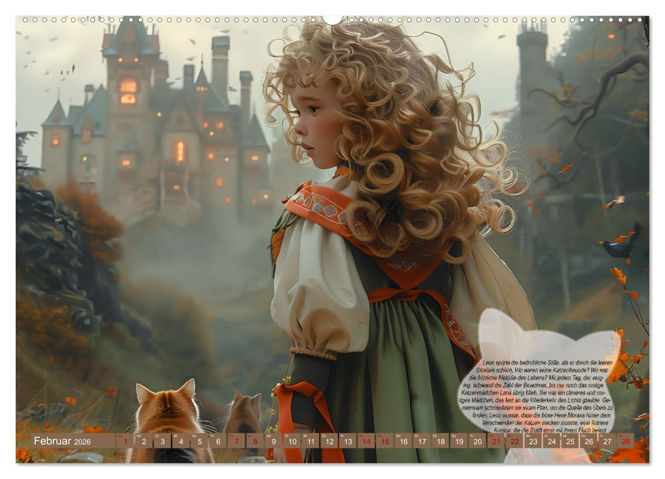 Der kleine Katzenprinz (CALVENDO Wandkalender 2026)