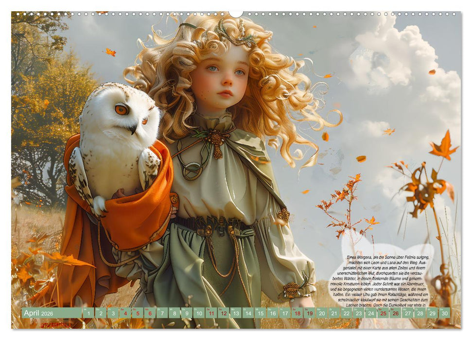 Der kleine Katzenprinz (CALVENDO Wandkalender 2026)