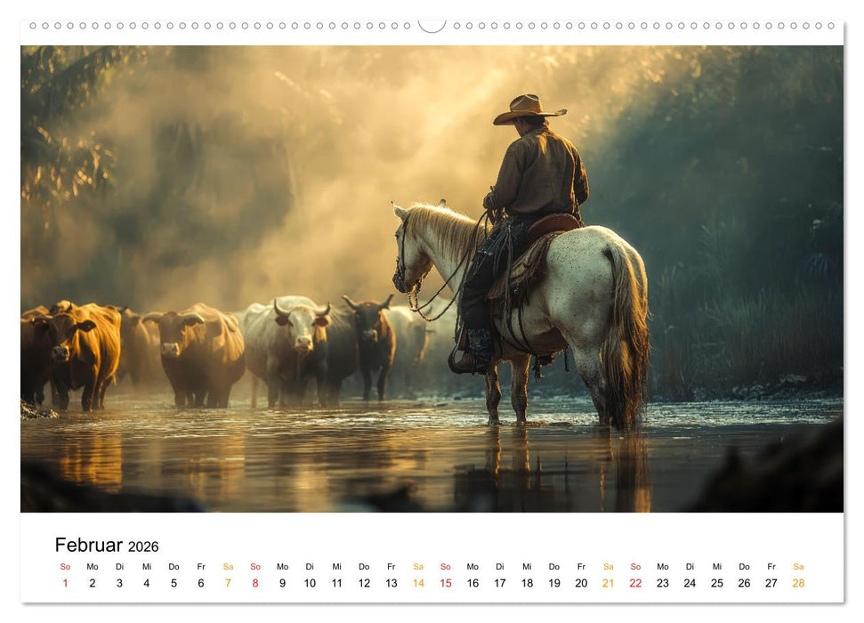 Westernwelt (CALVENDO Premium Wandkalender 2026)