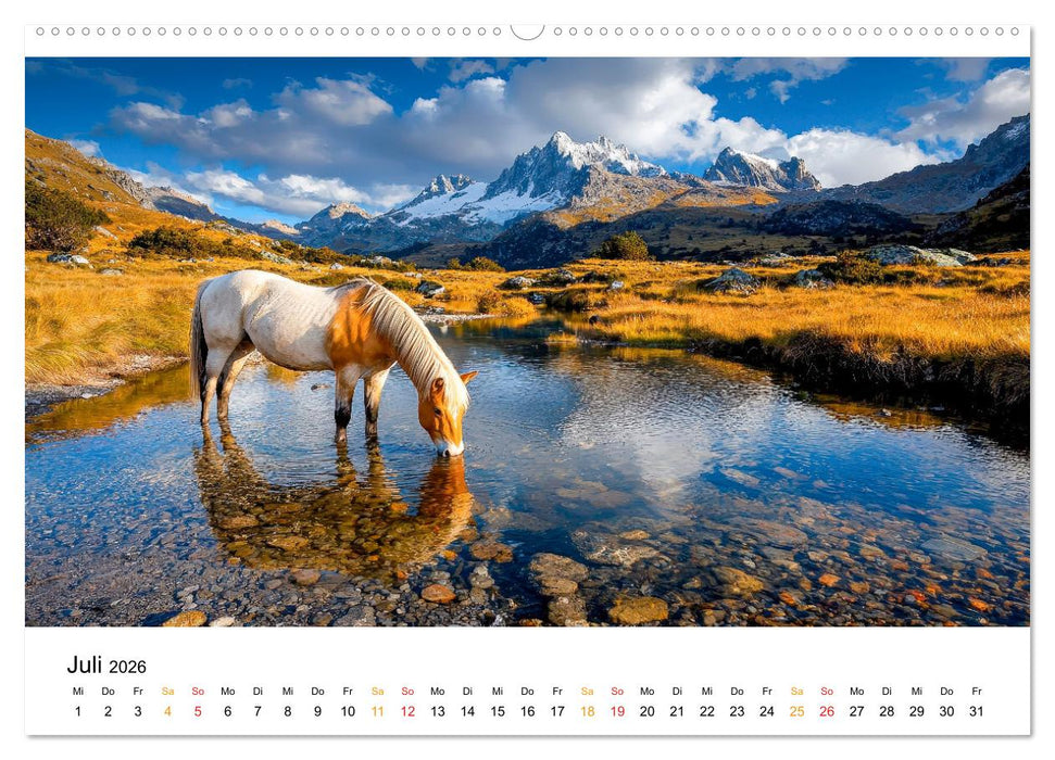 Westernwelt (CALVENDO Premium Wandkalender 2026)