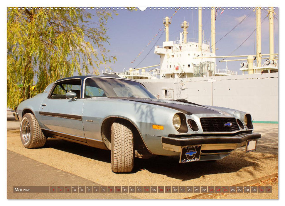 Damals war's - Sportwagen der sechziger bis achtziger Jahre (CALVENDO Wandkalender 2026)