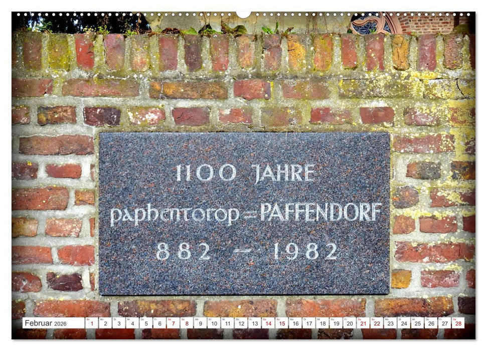 PAFFENDORF - Malerisches Rheinland (CALVENDO Wandkalender 2026)