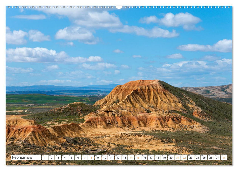 Wüsten in Spanien (CALVENDO Premium Wandkalender 2026)