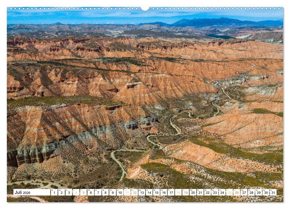 Wüsten in Spanien (CALVENDO Premium Wandkalender 2026)