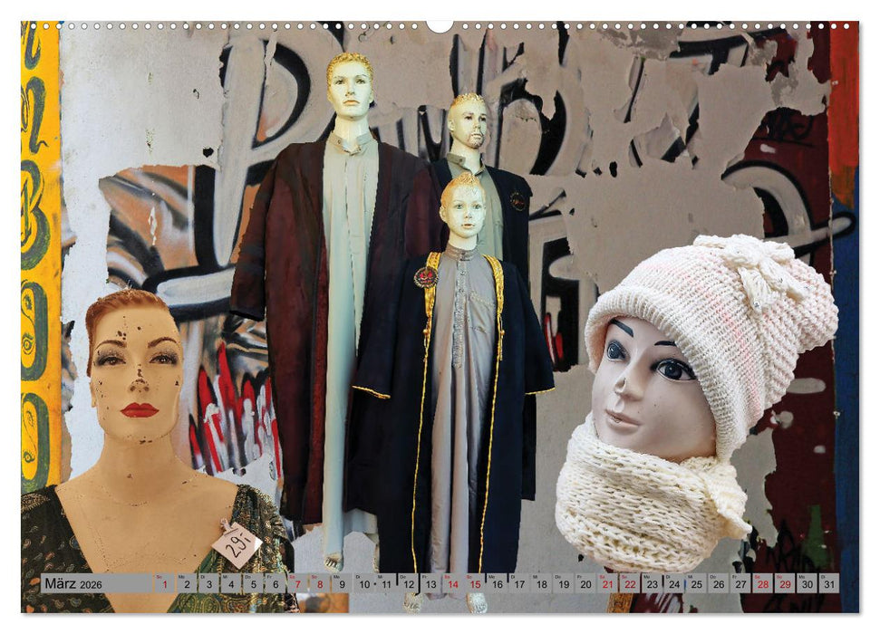 Schaufensterpuppen aus aller Welt (CALVENDO Wandkalender 2026)