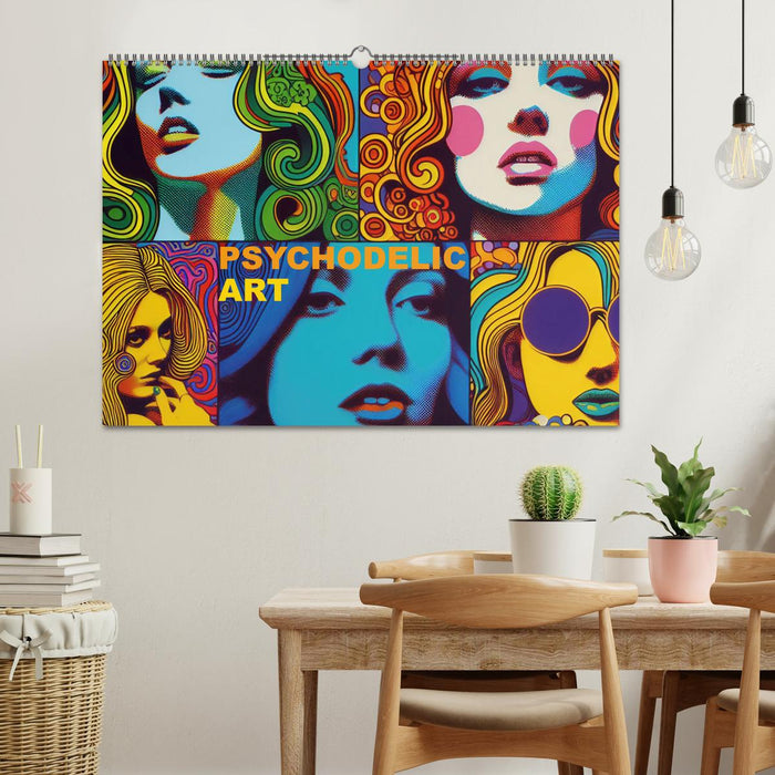 Psychodelic Art (CALVENDO Wandkalender 2026)