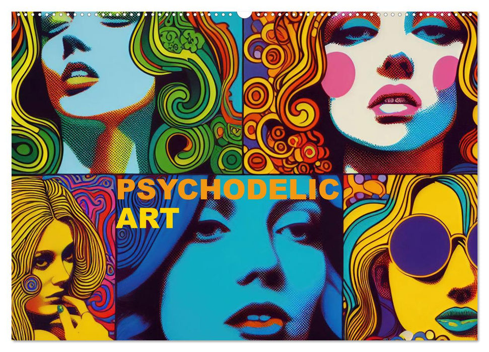 Psychodelic Art (CALVENDO Wandkalender 2026)