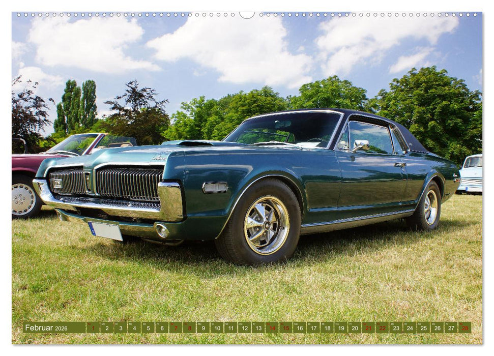 Damals war's - Sportwagen der sechziger bis achtziger Jahre (CALVENDO Premium Wandkalender 2026)