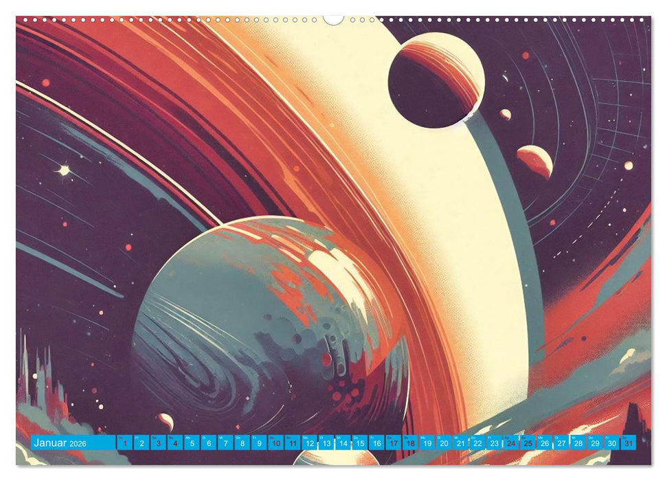 Lost Fiction (CALVENDO Wandkalender 2026)