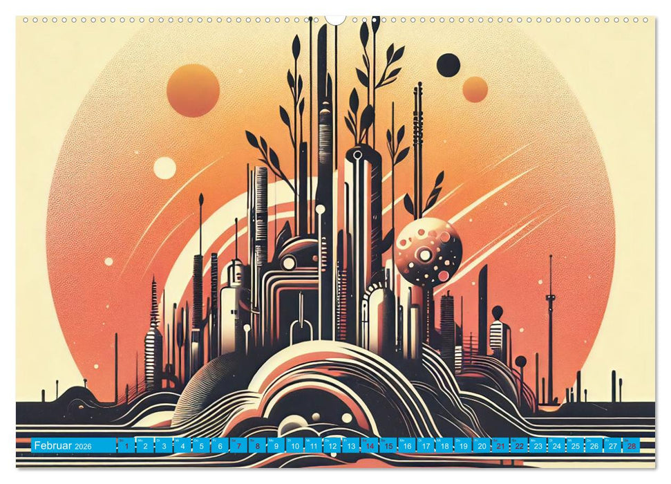 Lost Fiction (CALVENDO Wandkalender 2026)