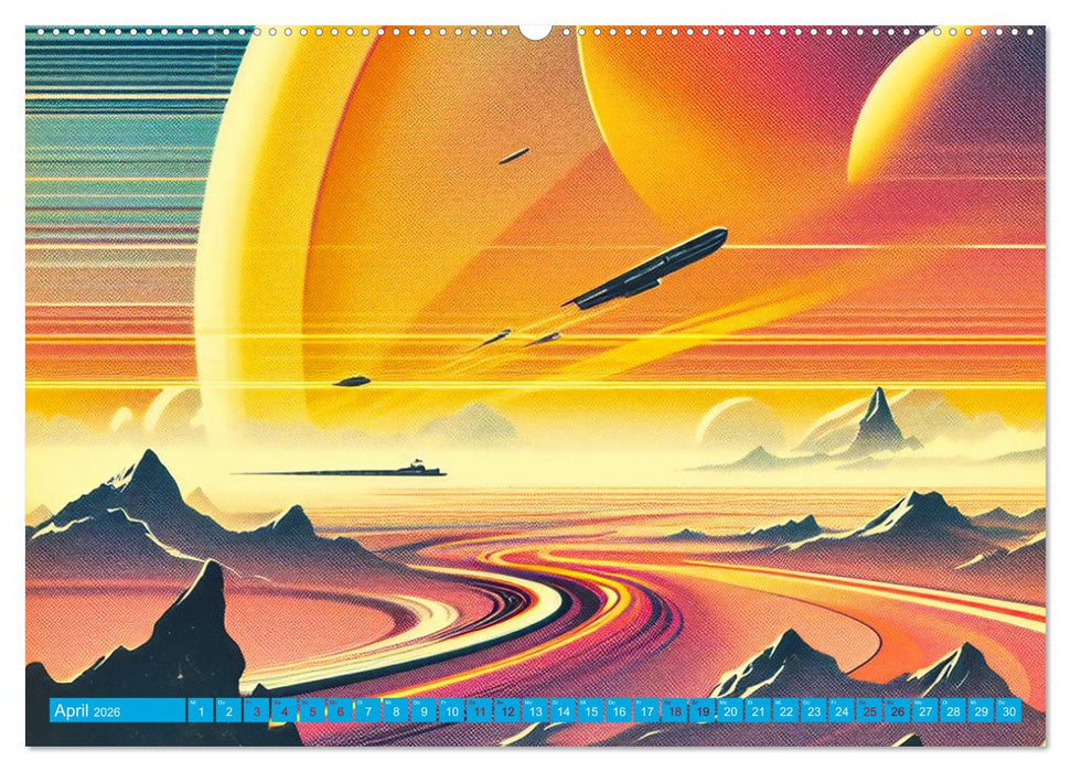 Lost Fiction (CALVENDO Wandkalender 2026)