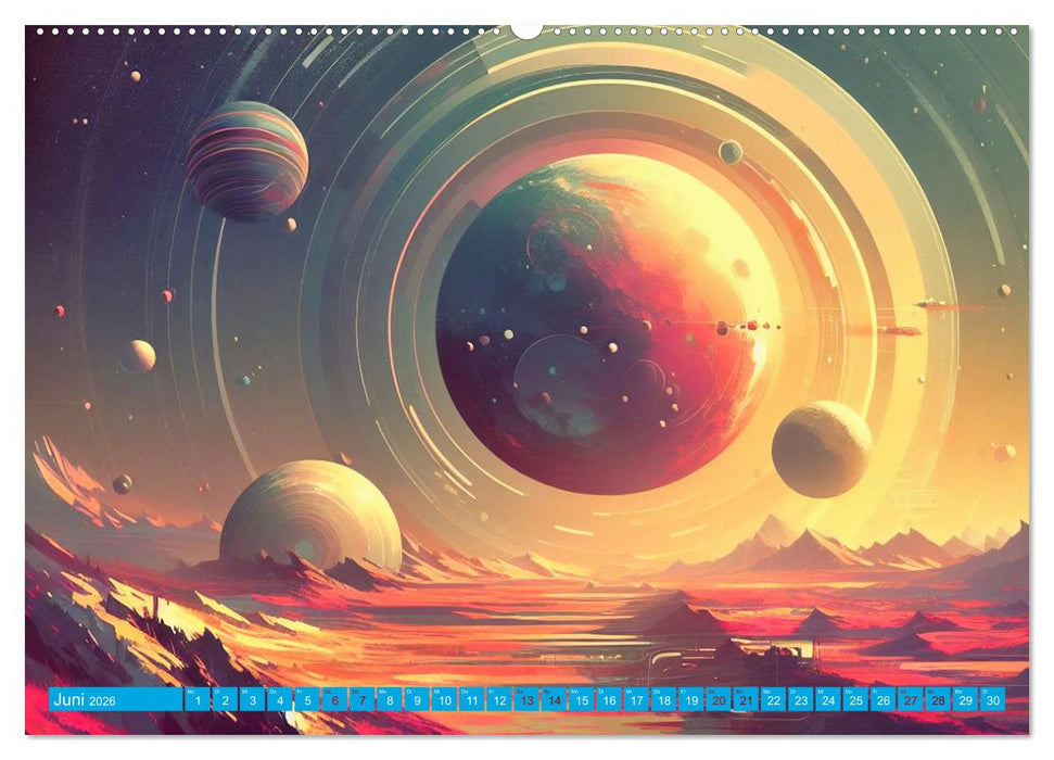 Lost Fiction (CALVENDO Wandkalender 2026)