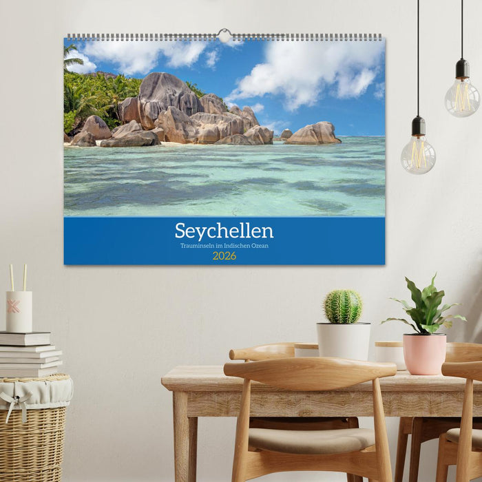 Seychellen - Trauminseln im Indischen Ozean (CALVENDO Wandkalender 2026)